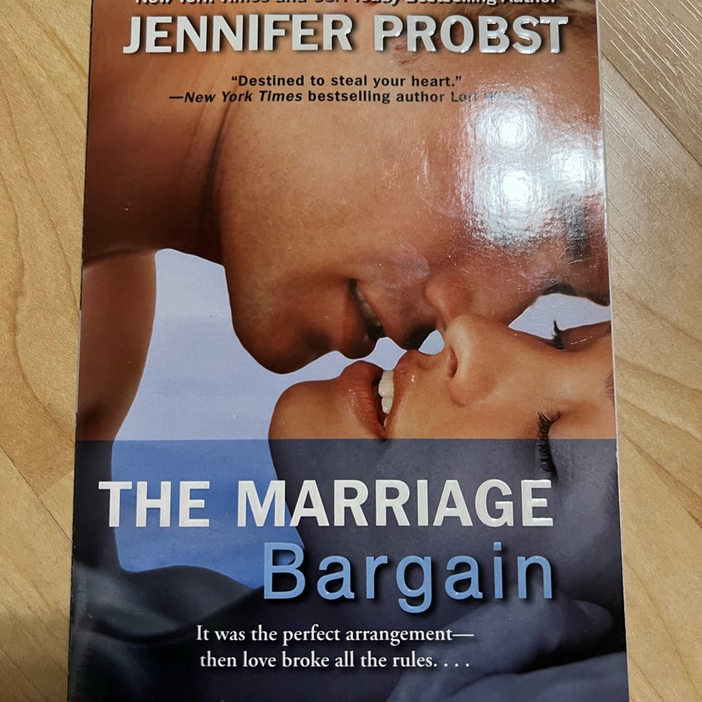 The Marriage Bargain Book by Jennifer Probst